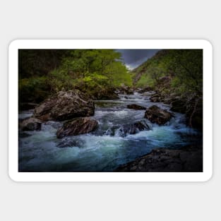 GORGEOUS GLASLYN FLOW Sticker